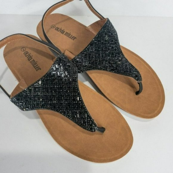 Olivia Miller Beach Dreams Sandals -7 - Picture 3 of 4